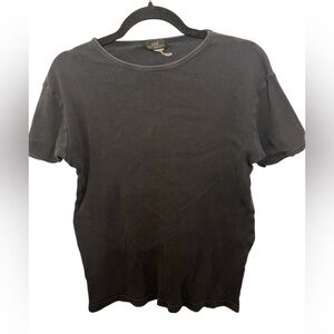 STNT Vintage Ribbed Blue Tee